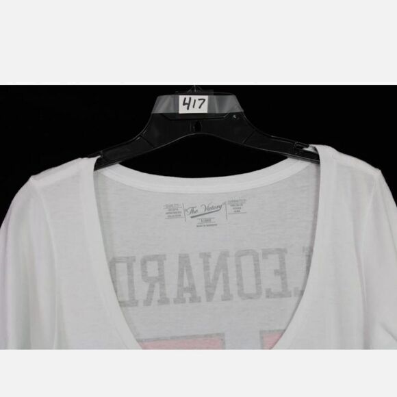 THE VICTORY SAN DIEGO STATE LEONARD 15 WOMEN XL SCOOP NECK TEE NWT - Picture 4 of 6
